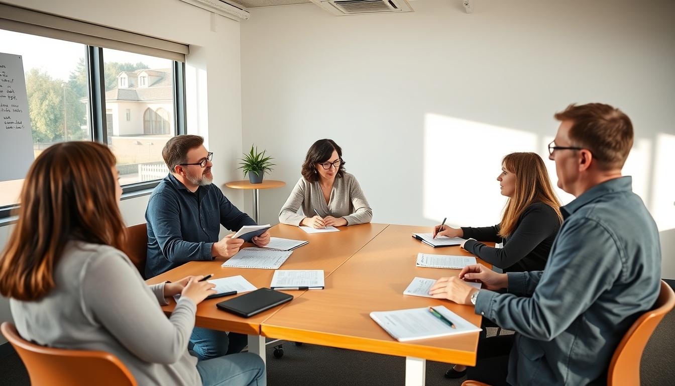 Small-group language learning